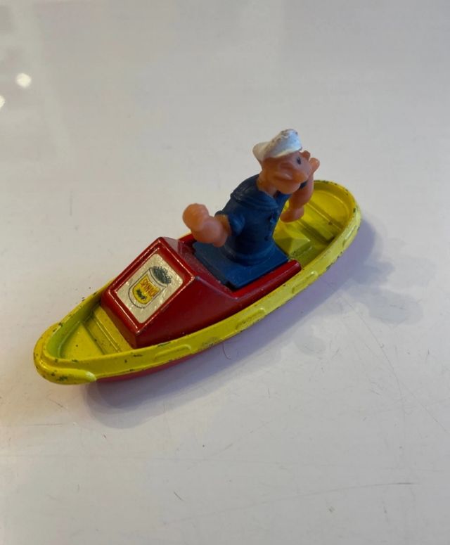 Popeye Boat Corgi anni '70