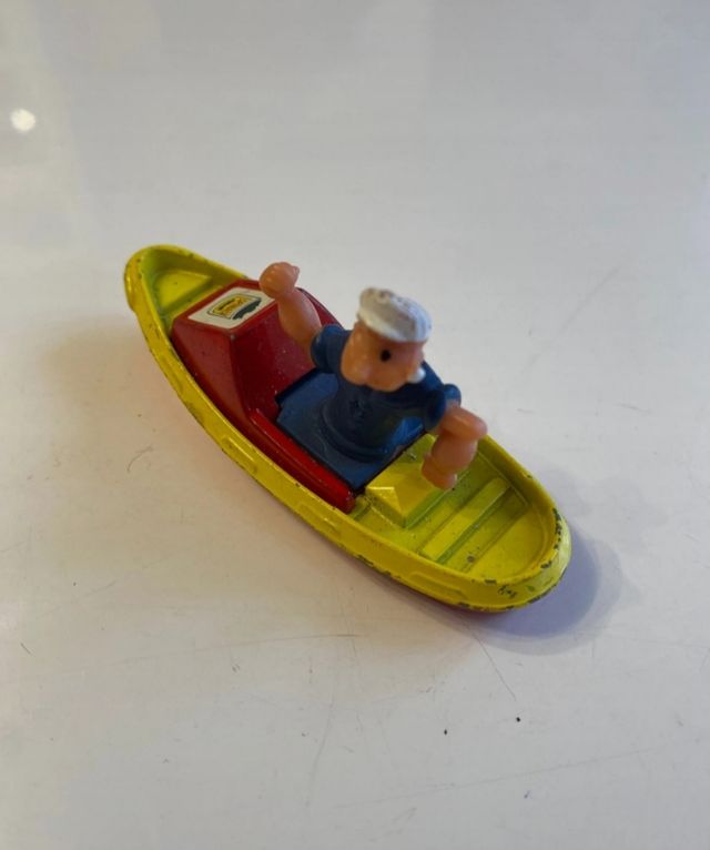 Popeye Boat Corgi anni '70
