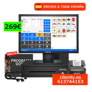 TPV fácil de usar con sus accesorios