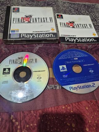 Final Fantasy vi de ps1 pal españa