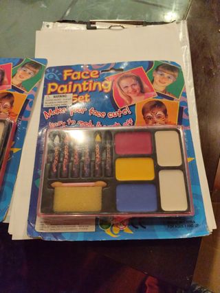 Blíster maquillaje cara , disfraz..C9