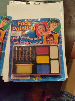 Blíster maquillaje cara , disfraz..C9
