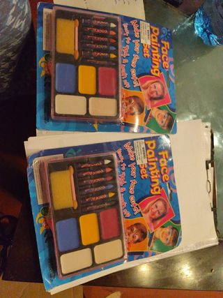Blíster maquillaje cara , disfraz..C9