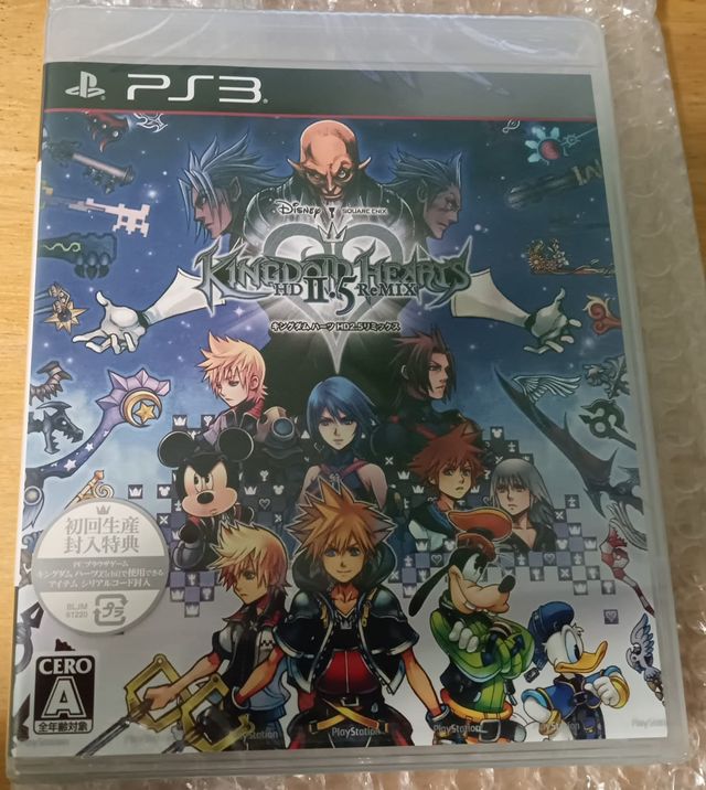 PRECINTADO Kingdom Hearts HD 2.5 Remix PS3 japonés