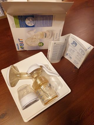 Sacaleches manual Philips AVENT