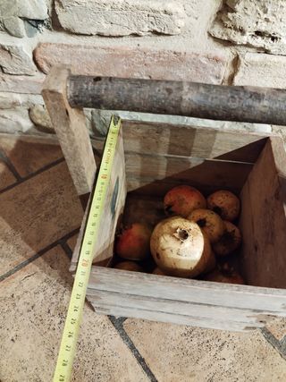 Cestino di legno artigianale
