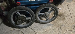 Coppia Ruote piaggio grillo