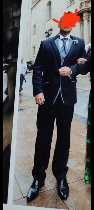 Traje de novio Carlo Pignatelli negro