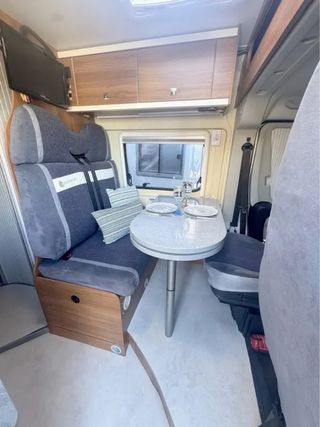 Cama comedor camper