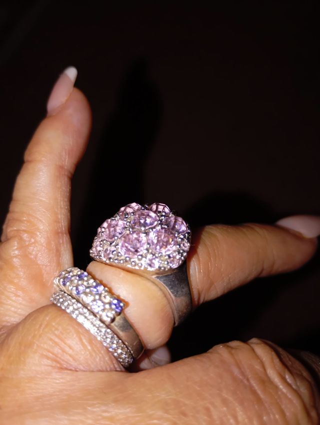 Anillo plata auténtica