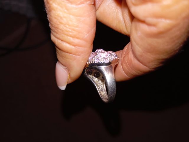 Anillo plata auténtica