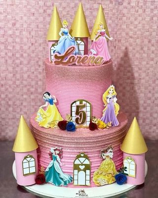 Torta scenografica barbie