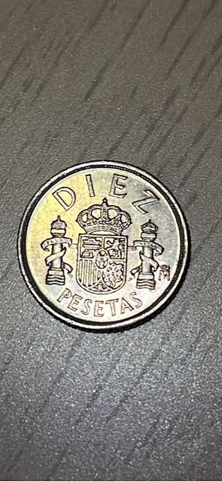 10 pesetas de 1984