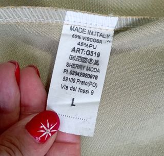 Chaqueta piel L