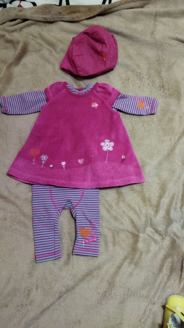 Conjunto niña 4 piezas. Orchestra 1-3 m