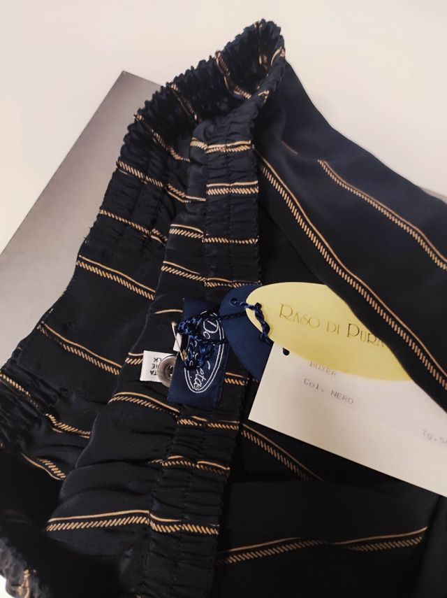 Boxer tg 54, pura seta nera