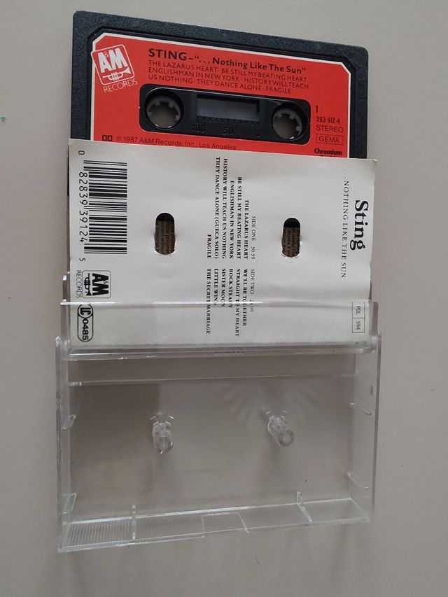 Sting - Nothing like the sun Originale