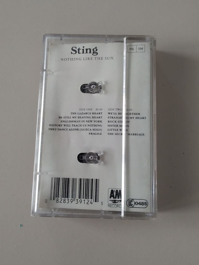 Sting - Nothing like the sun Originale