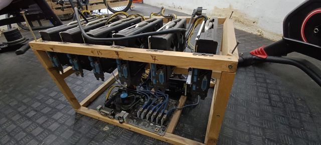 Minero puesta en marcha