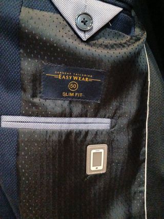 Traje caballero, chico joven.