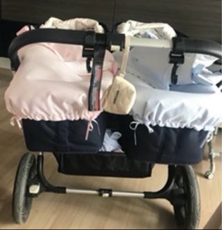 Bugaboo donkey gemelar completo
