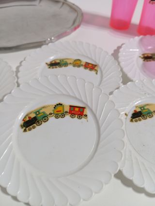 Vajilla juguete antigua años 60