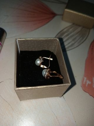 Pendientes de oro 18k