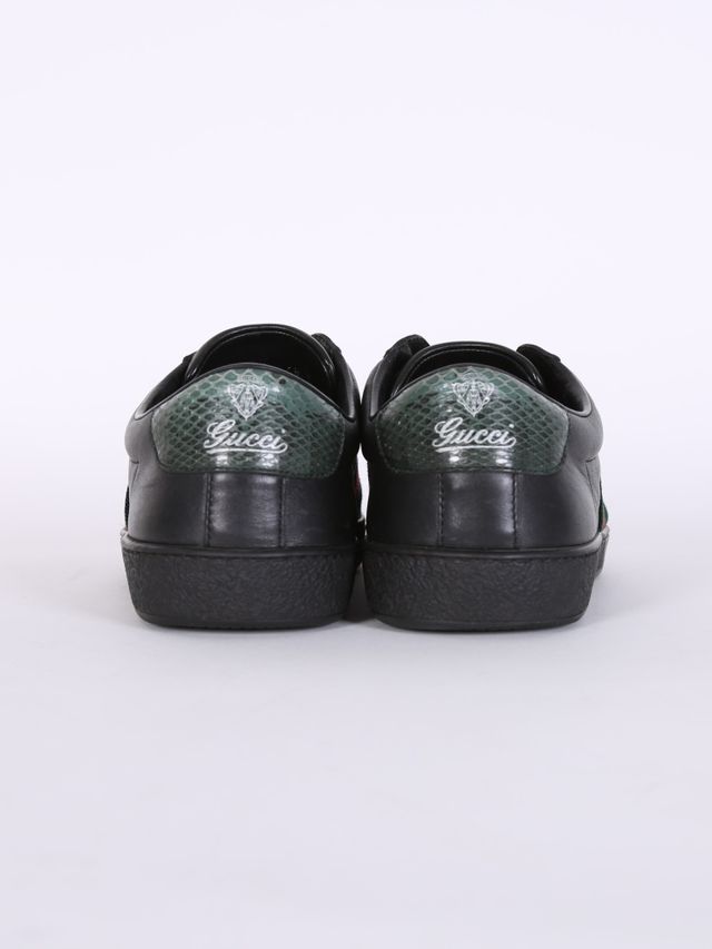 Zapatillas Deportivas Gucci Ace Canvas Tribanda.