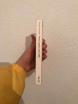 Poesía y poética. Vicente Huidobro. 1911/1948