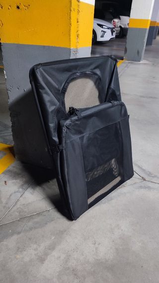 Transportín plegable perros medianos