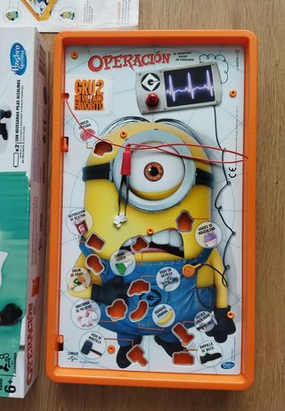 Operación Minions. Juego de Mesa. Hasbro