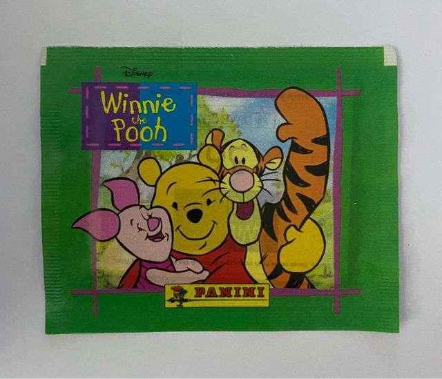 Sobre de cromos sin abrir Winnie The Pooh