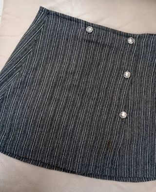 Minigonna Misto Lana