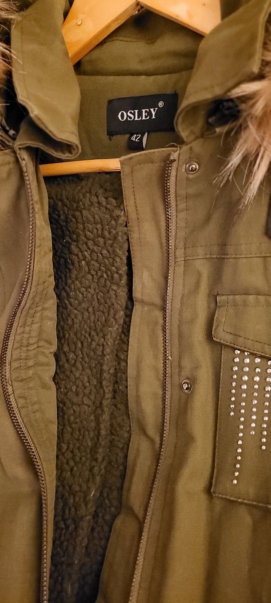 Chaqueton verde oscuro