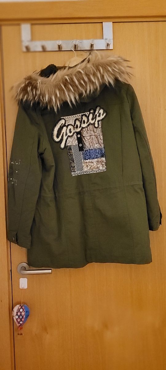 Chaqueton verde oscuro