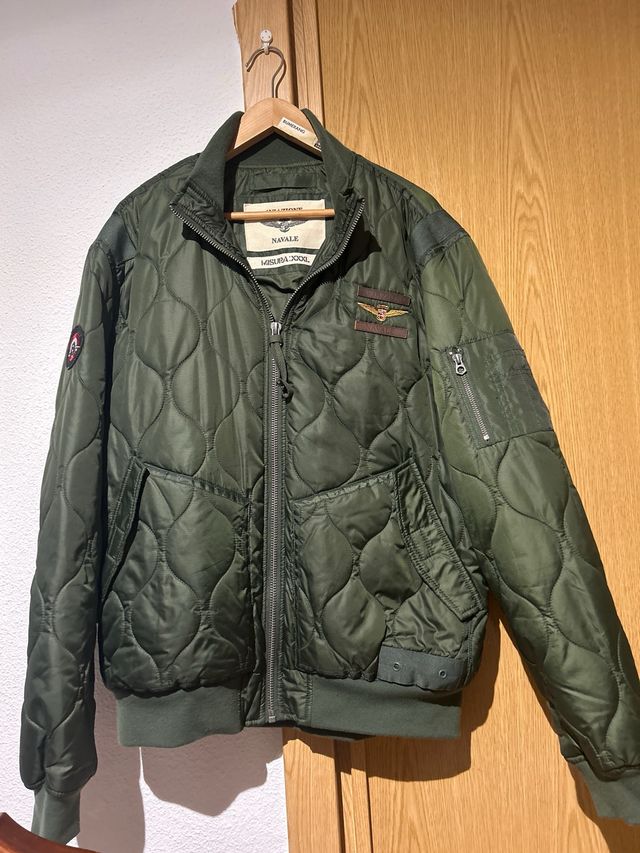 Cazadora de hombre verde militar Aviazione Navale