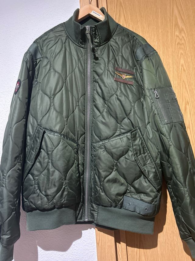 Cazadora de hombre verde militar Aviazione Navale