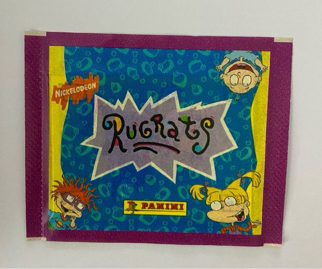 Sobre de cromos sin abrir coleccion Rugrats