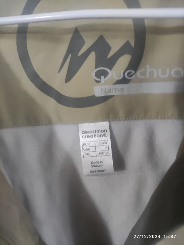 Chaqueta QUETCHUA niño