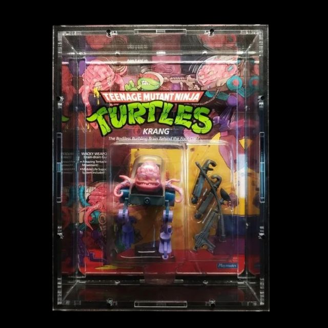 Case acrílico blíster vintage Tortugas Ninja