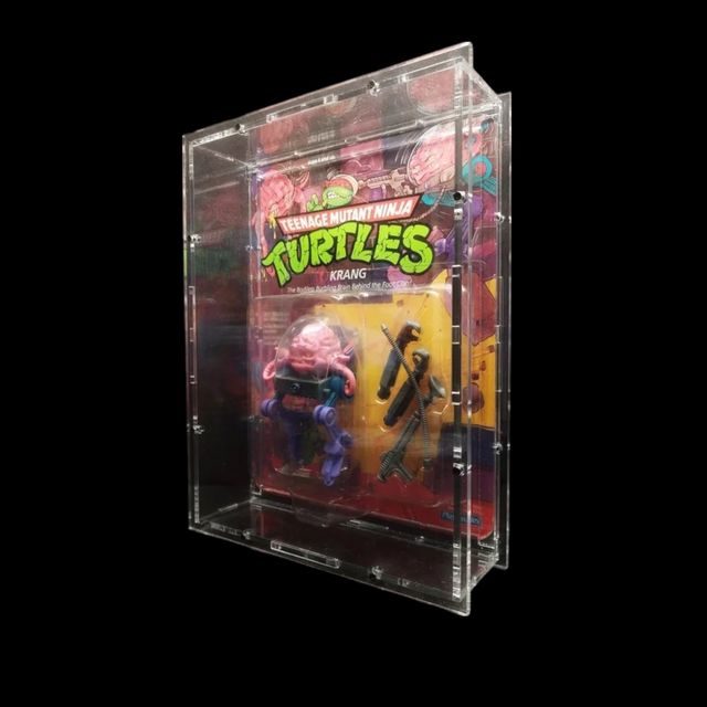 Case acrílico blíster vintage Tortugas Ninja