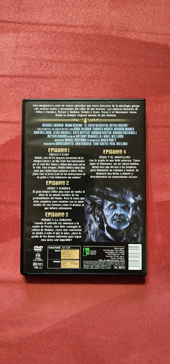 Dvd El Cuentacuentos - The Storyteller *RARO*