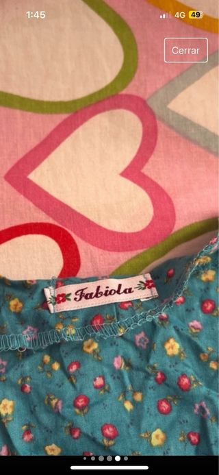 Blusa cruzada flamenca fabiola 