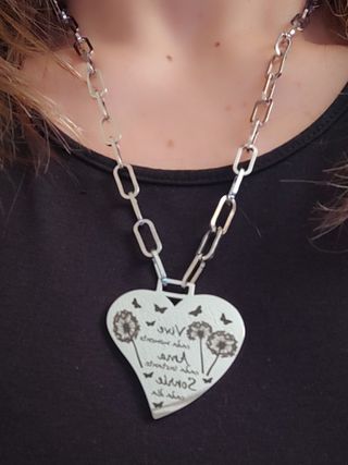 🌺 LLAVEROS 💜 CON FRASE DE ACERO