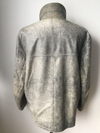 cazadora en piel de Caramelo talla 52