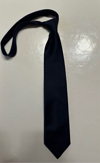 Corbata Azul Marina Oscura