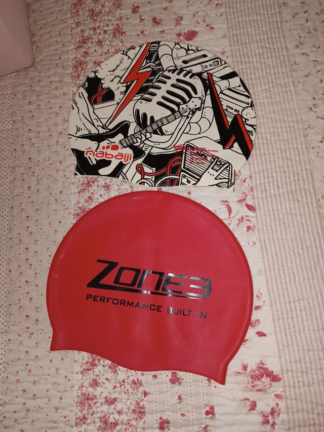 Gorros natación lote