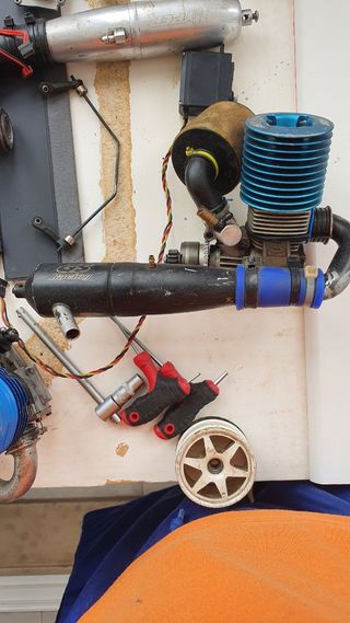 Motores RC completos e para peças