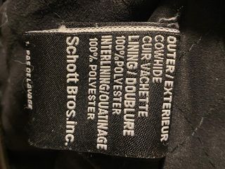 Chaqueta Schott Cuero Bovino Aviador