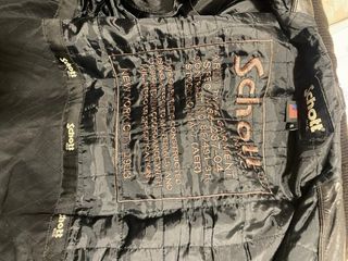 Chaqueta Schott Cuero Bovino Aviador